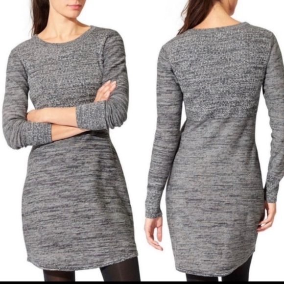 Athleta Dresses & Skirts - Athleta Cottonwood Marled Sweater Dress